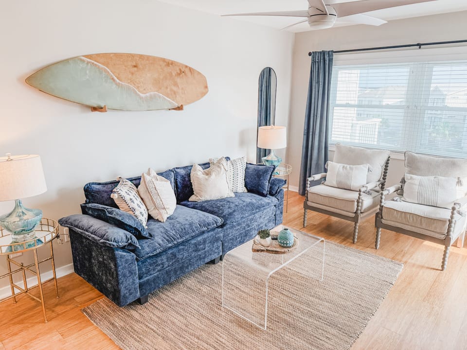 Brand new, comfortable furnishings offer style and comfort