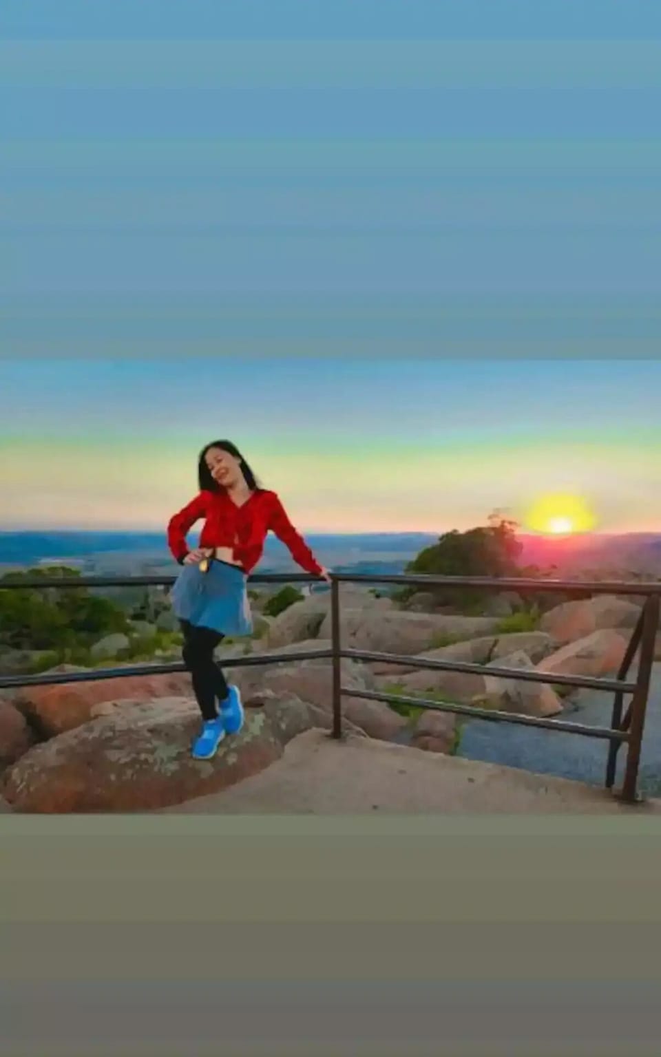 Stunning Sunset at Mount Scott,Lawton 