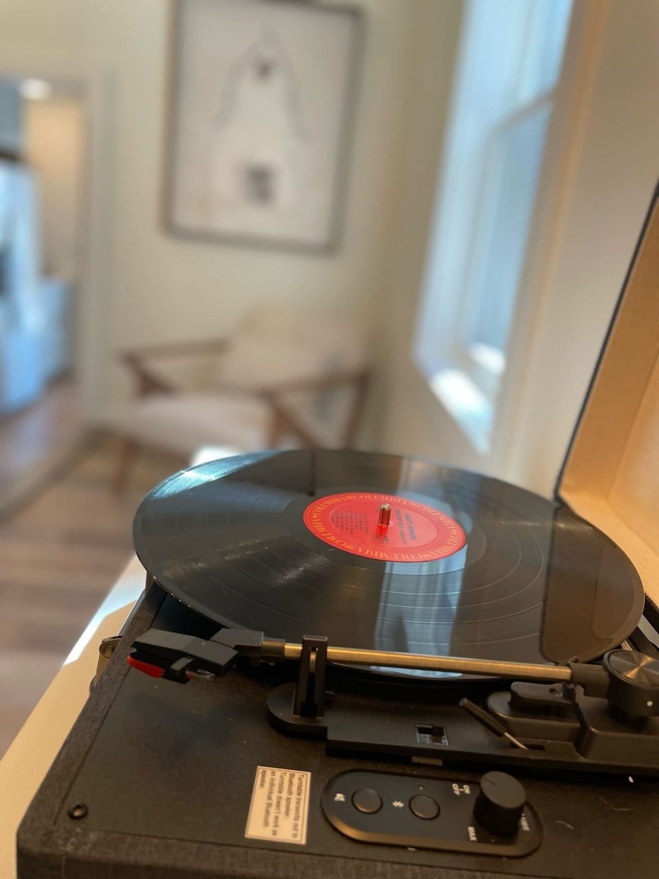 A few Records provided that stay with the house. ;0)