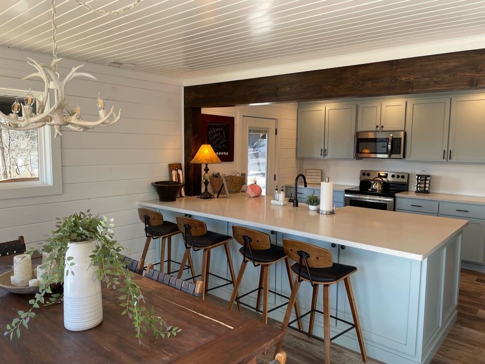 Kitchen Island in Main House.