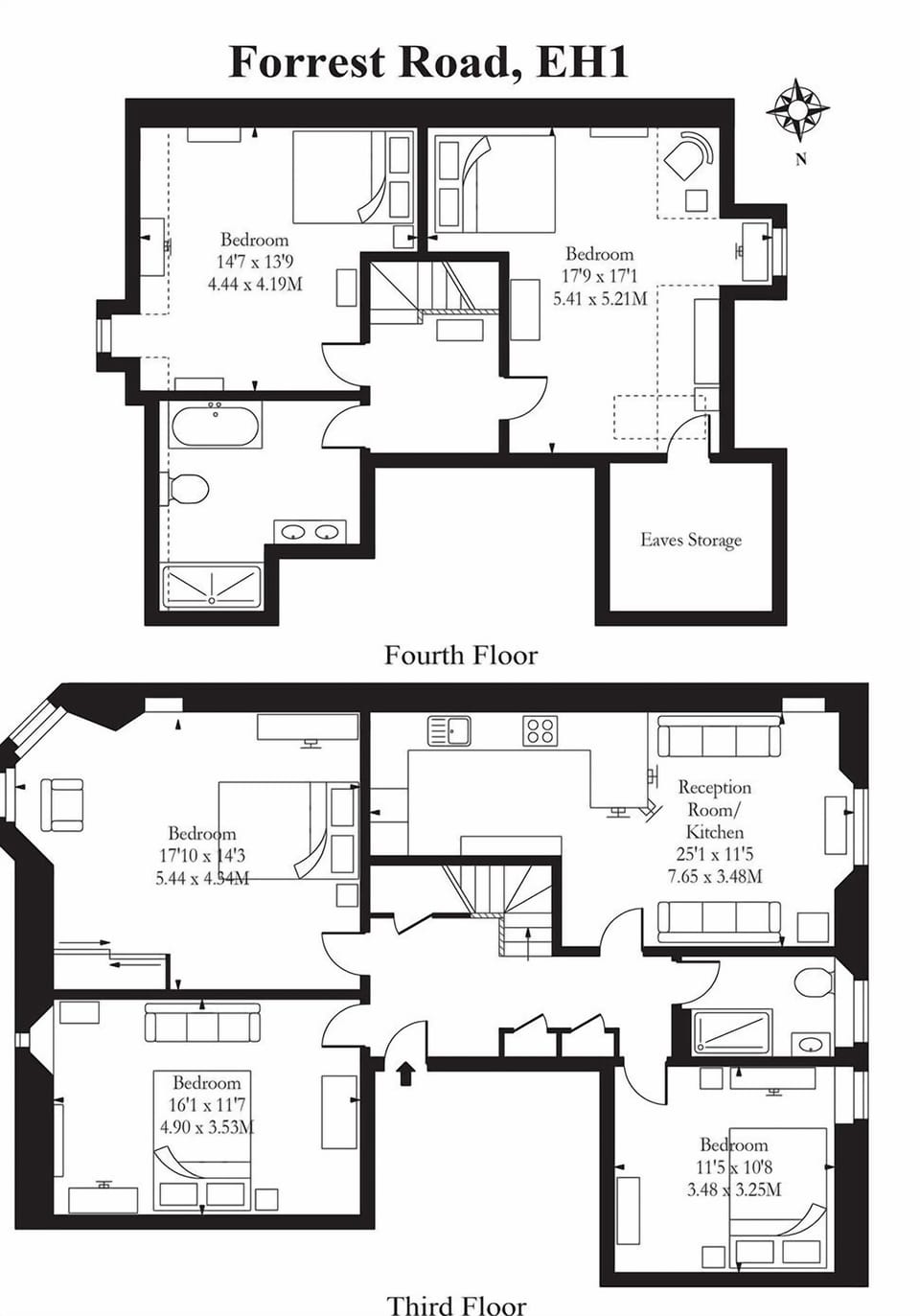 Floor Plan of apartment