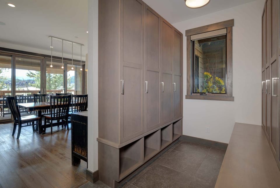 mud room on main level, off the 2-car garage