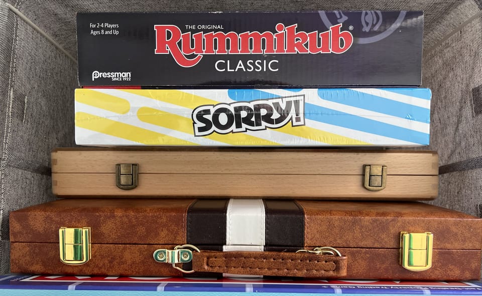 Enjoy games with the family. We have the classics!