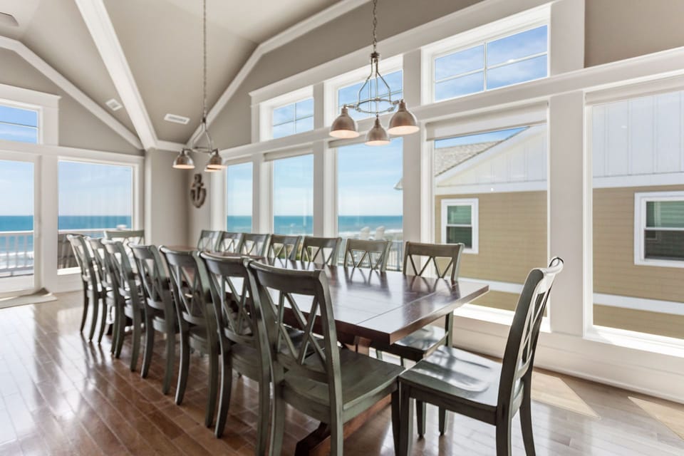 Gather around the table for fresh seafood feasts, OBX stories, and plenty of laughter.