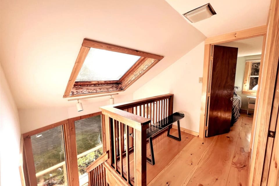 Loft with Snow board bench. Bedrooms 2 & 3 with 2nd Bathroom