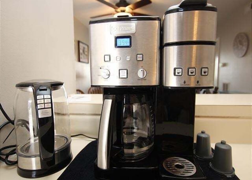 Coffee and tea station - ready for your K-cups!