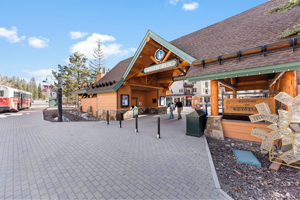 The property is located in Keystone, a charming mountain destination with welcoming lodges, outdoor activities, and convenient access to local shops and dining.