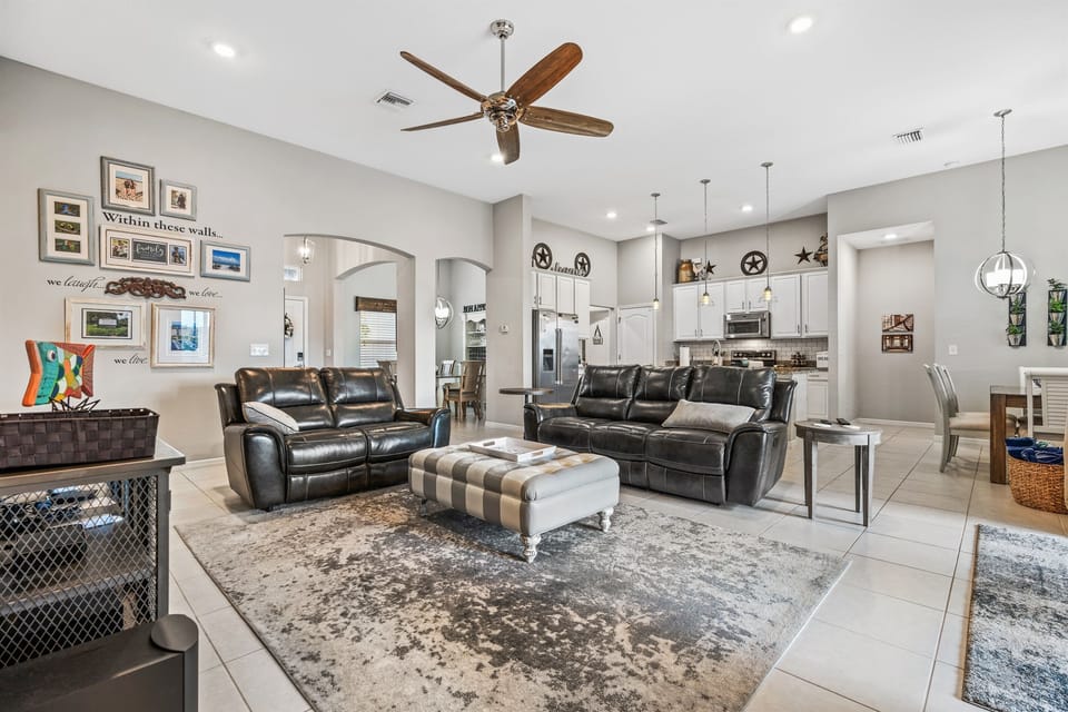 You'll love the open floor plan, just as we do.