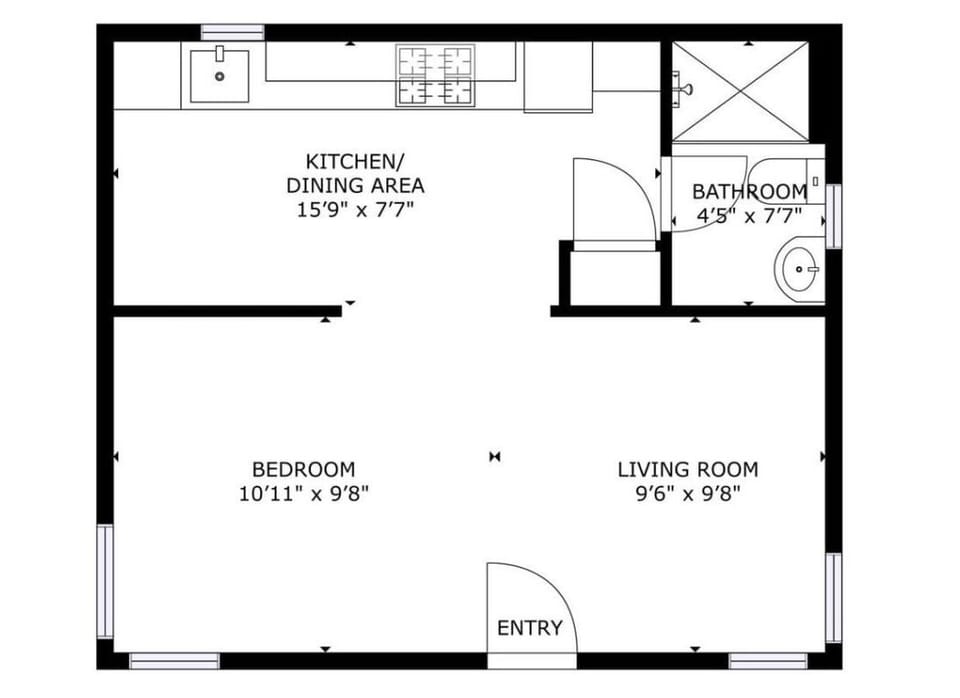 Floor plan for easy layout reference.