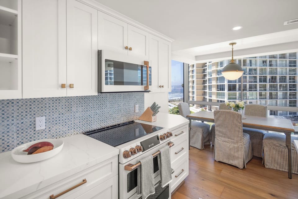 All new kitchen