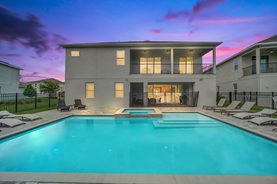 Enchanting embrace of the twilight hours.  