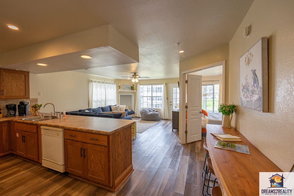 View of Living Room from Kitchen