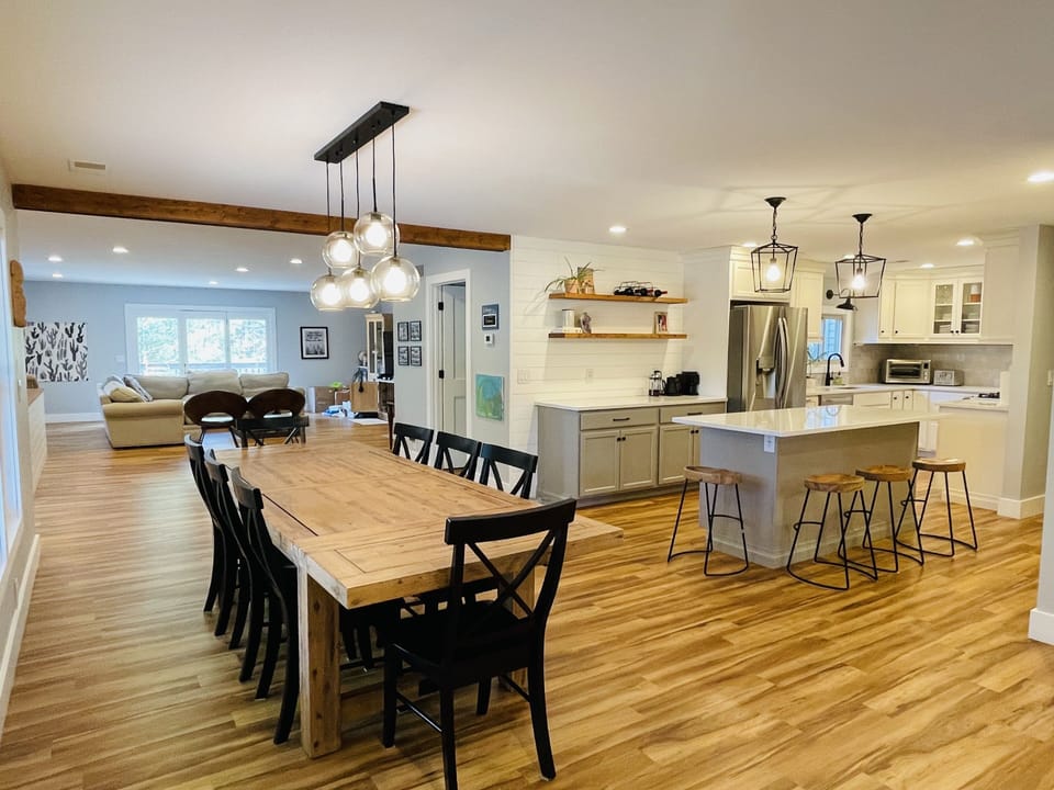 Welcome to our open format Lakehouse, perfect for hosting your large group