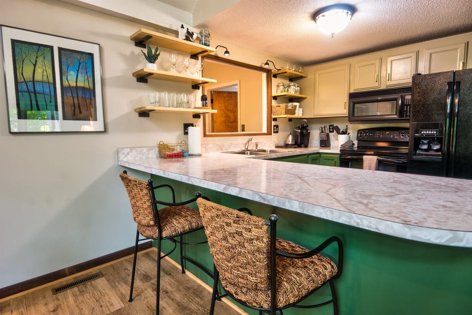 Cook up a feast in this well appointed kitchen