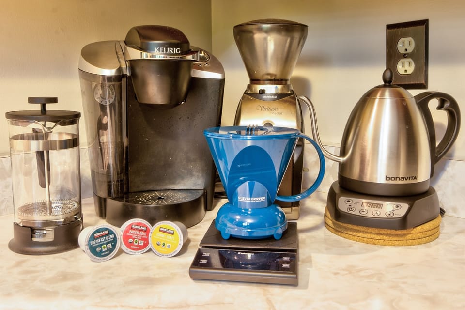 So many ways to make coffee!