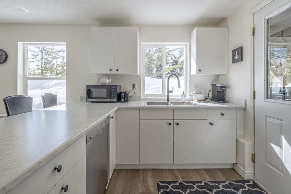 Very Bright Kitchen with Lots of Windows  