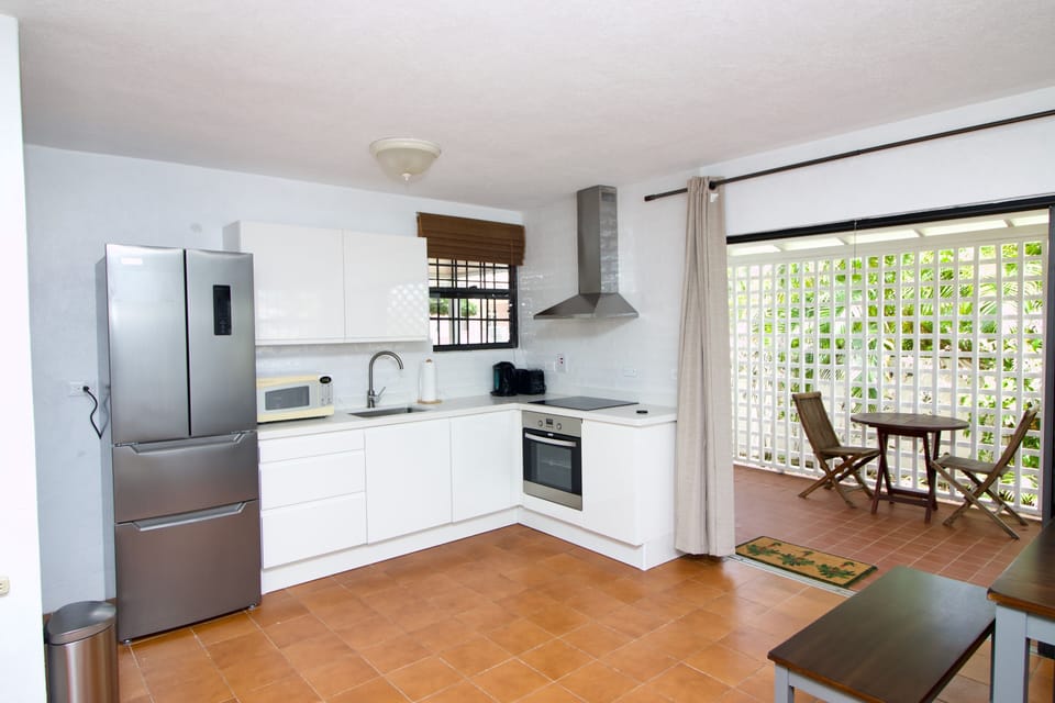 Modern kitchen with new appliances