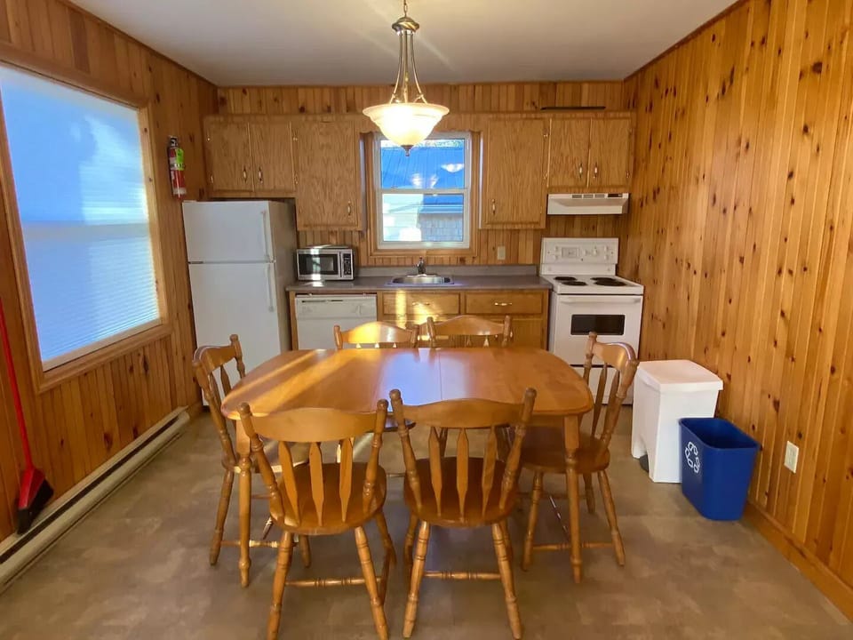 Fully stocked kitchen