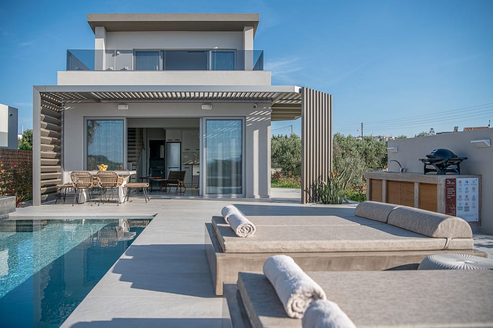 A design-led retreat with private pool awaits to inspire you.