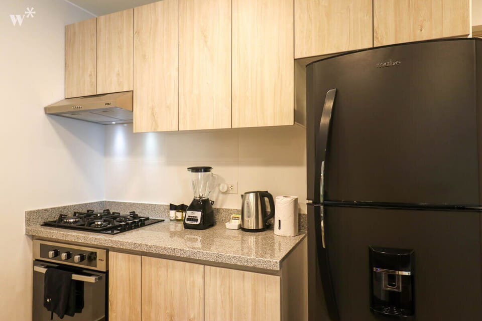 Equipped kitchen