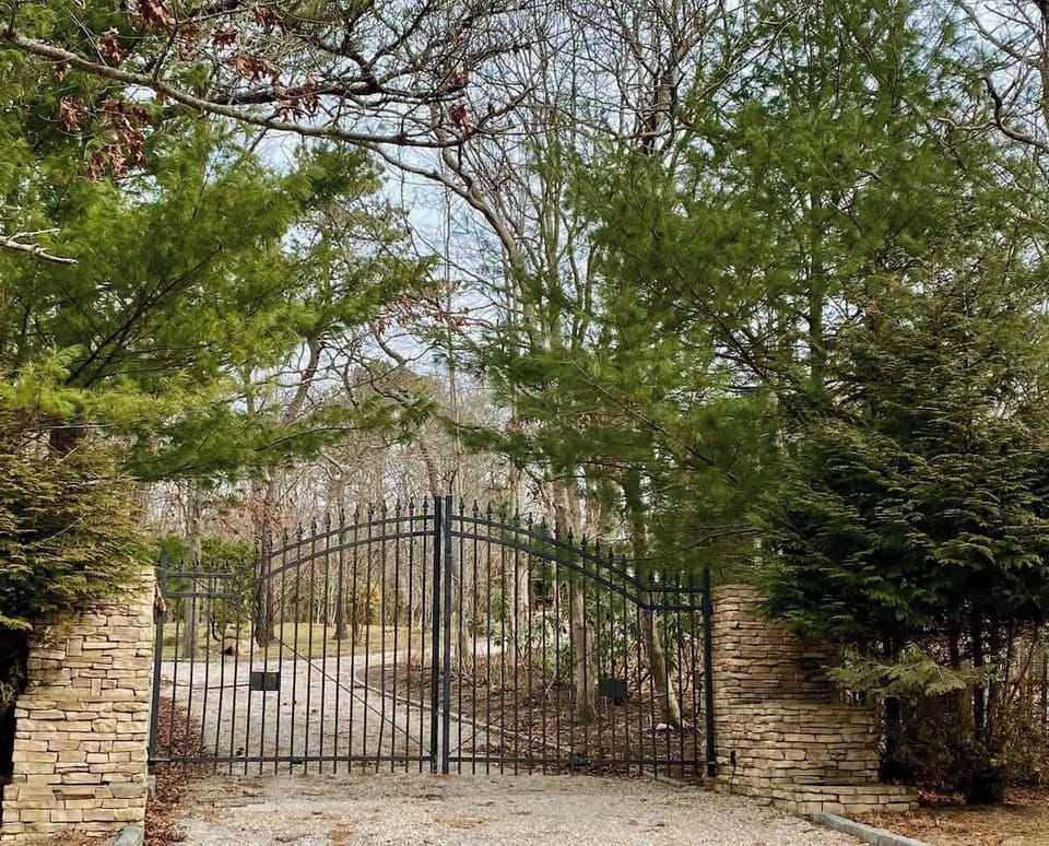 Secluded location off rarely traveled road