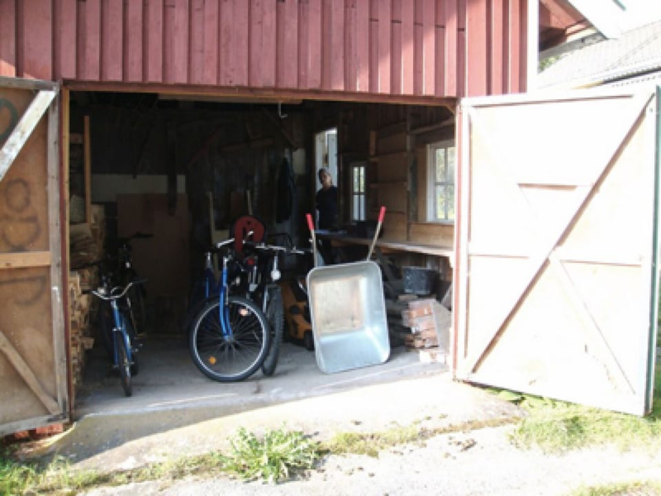 outside