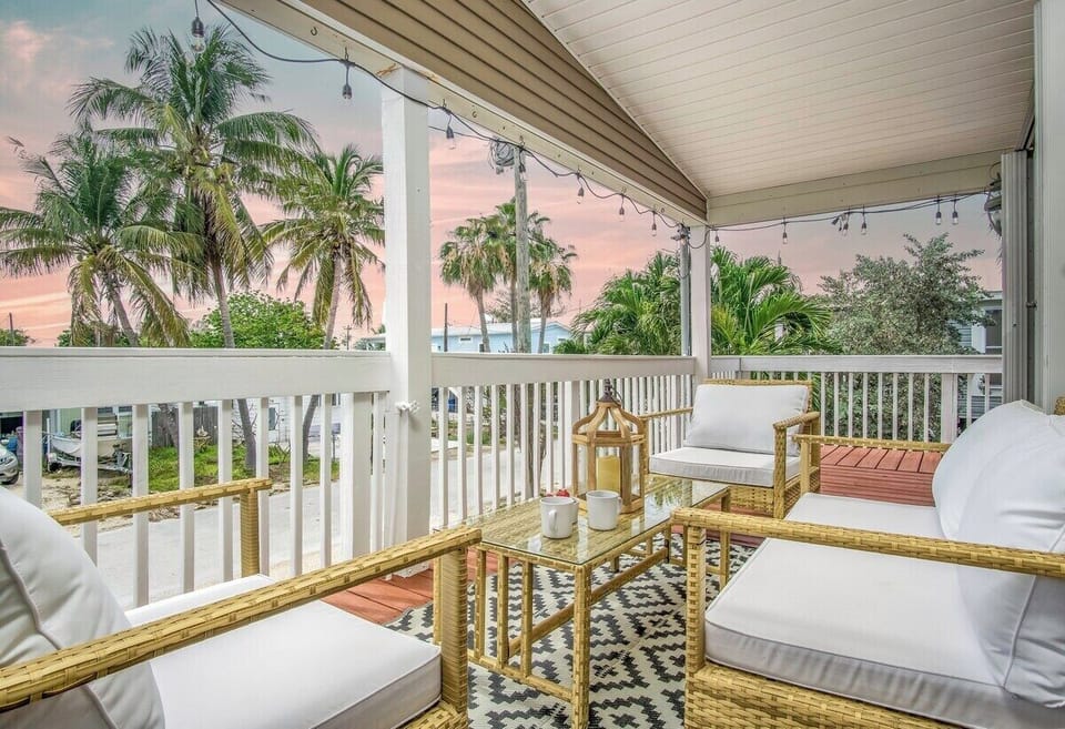 Large Private Balcony! Perfect for morning coffee or watching the beautiful sunset.
