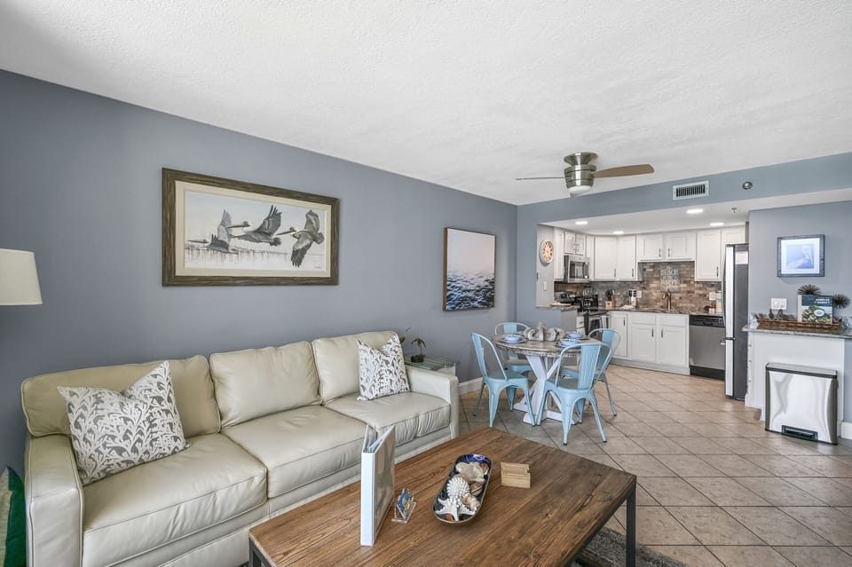 Relax in your coastal-themed living space with a sleeper sofa and an ottoman sleeper available.