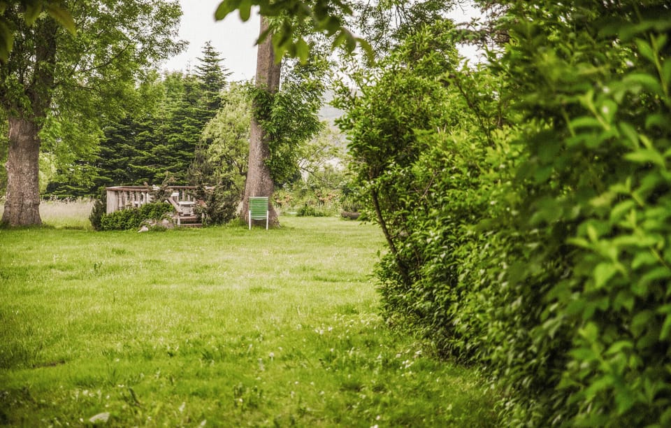 outside