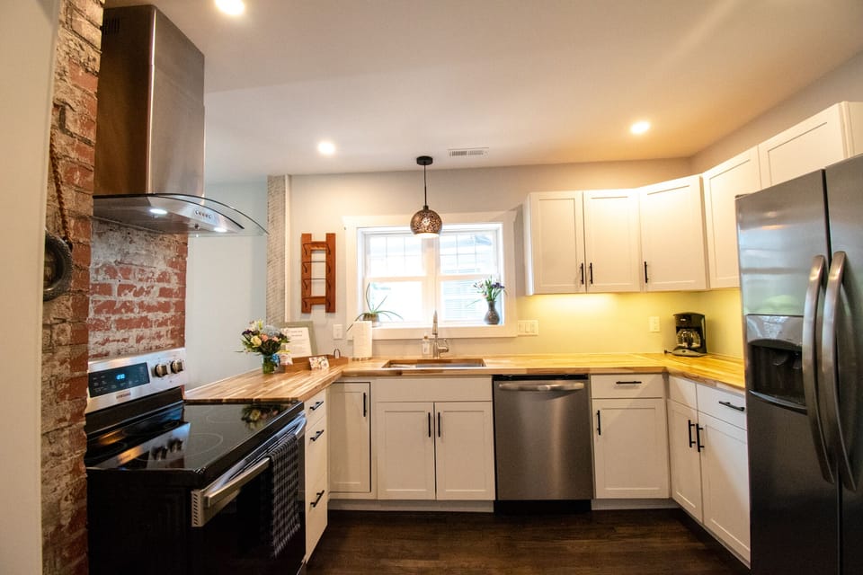 Kitchen View from hallway