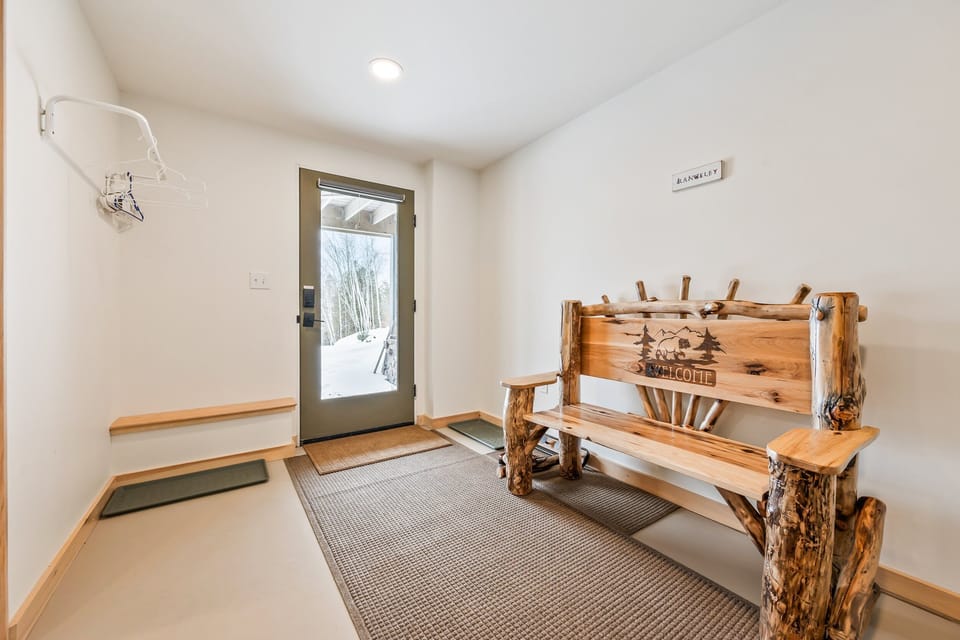 Lower Level Entry to House