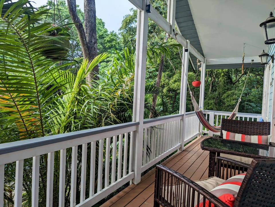 Patio & Outdoor Area includes:
* Hammock
* Outdoor Dining Table
* Shower
