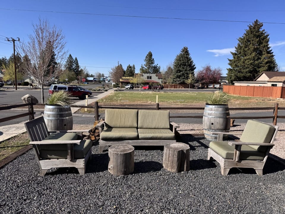 Outdoor seating