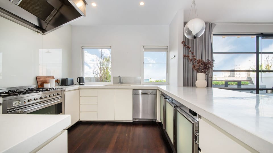 Large fully equipped kitchen