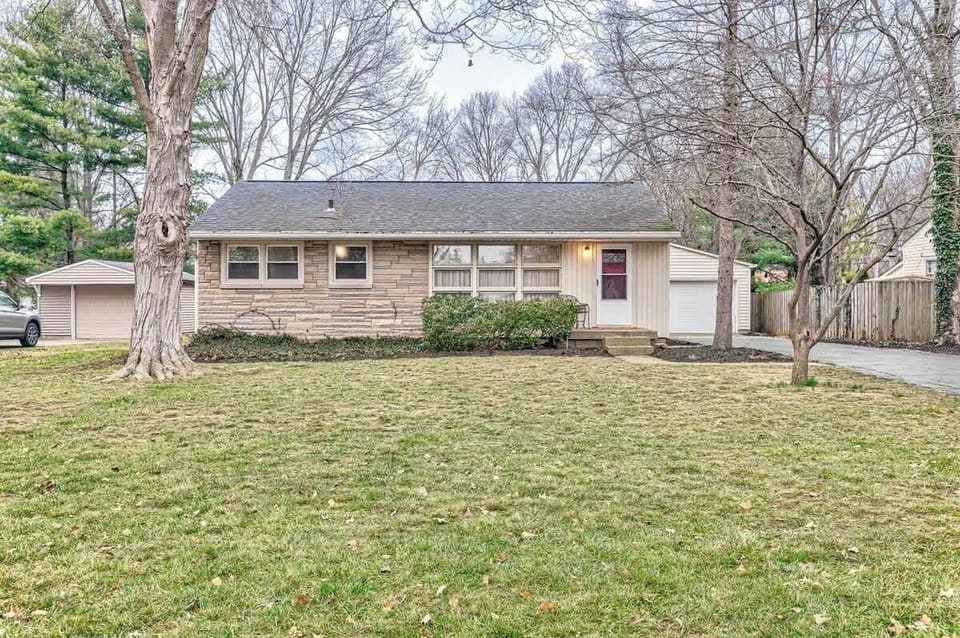 Front view of Butterfield Bungalow