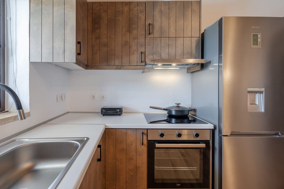 Nomas Skaloti, Villa with Sea View, Fully Equipped Kitchen