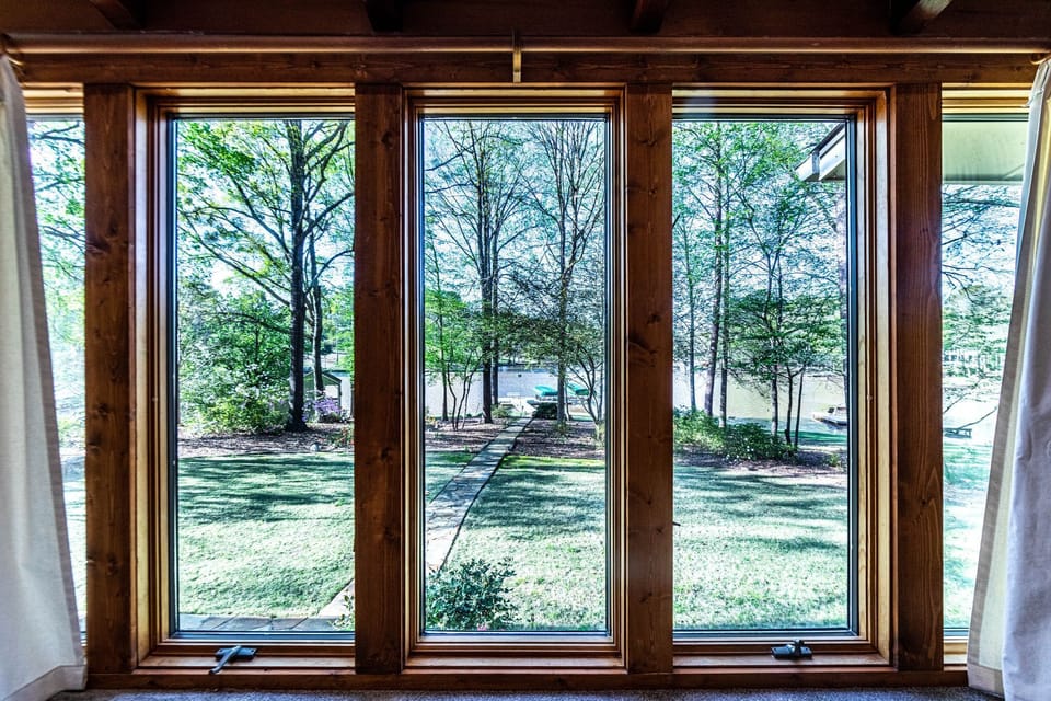 Master Bedroom window view