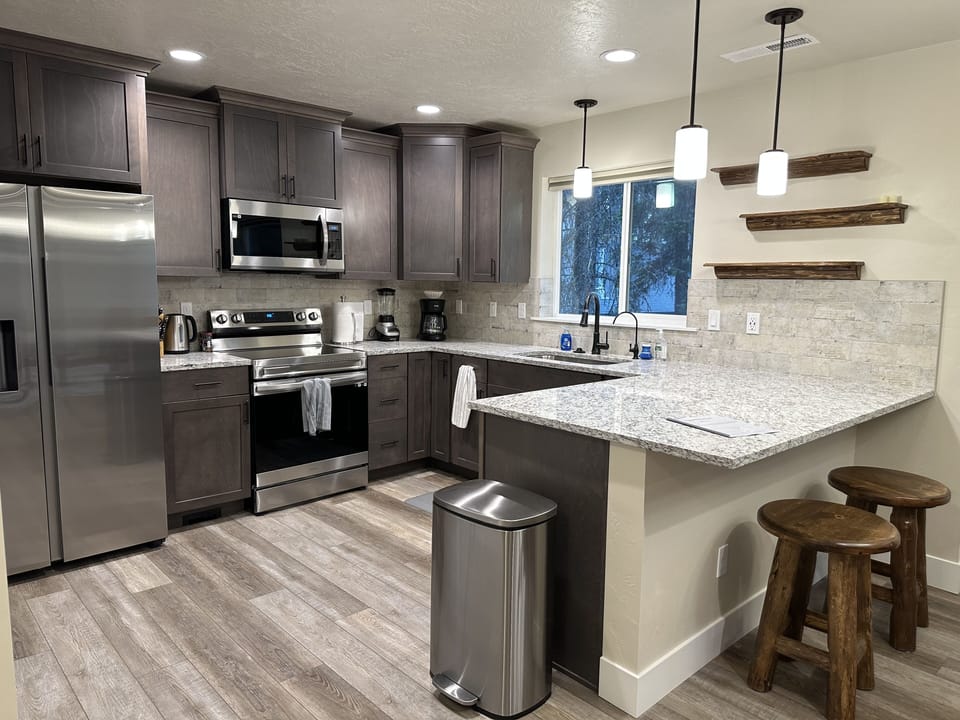 No need to leave home and not have all amenities of home.