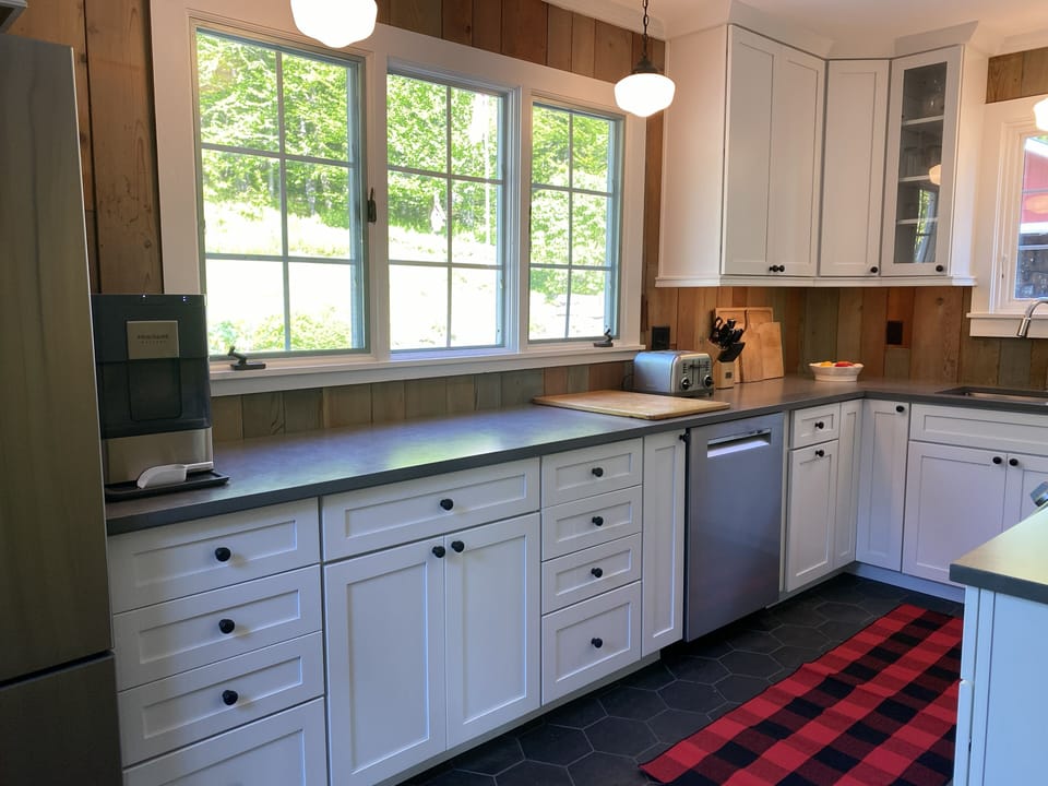 Newly renovated kitchen