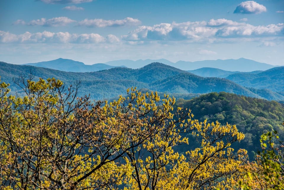 Incredible Miles of Blue Ridge Mountain Views at The Rock