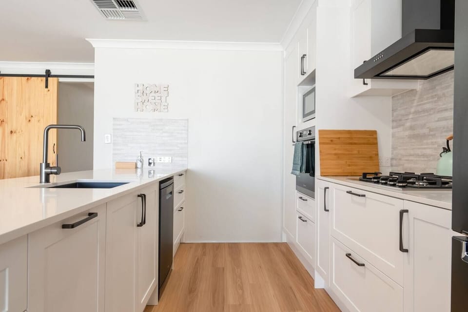 Kitchen with modern appliances