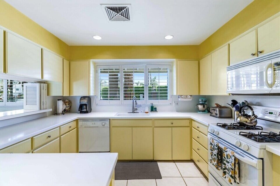 Bright and airy kitchen