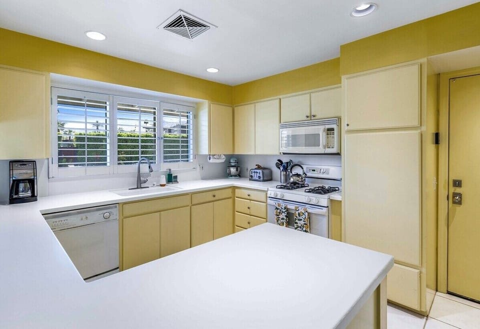 Bright and airy kitchen
