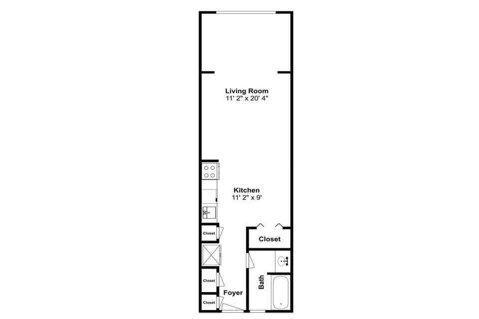 Sunset Harbor #2-204 - Latitude Adjustment Floor Plan