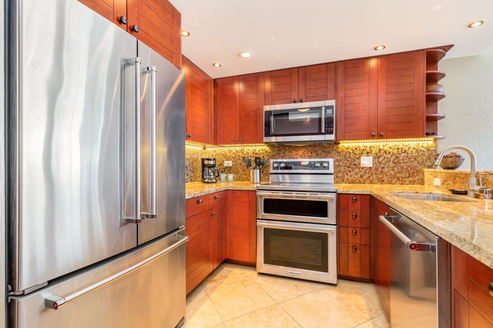 Fully equipped kitchen