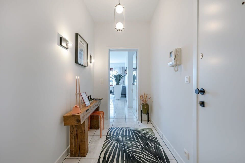 Spacious hallway