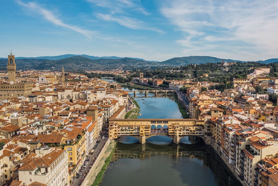 The charming Oltrarno is located just across the Arno.
