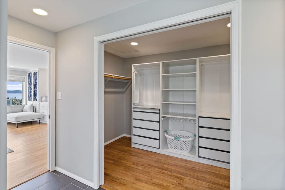 Ensuite Master Bathroom with Walk-in Closet