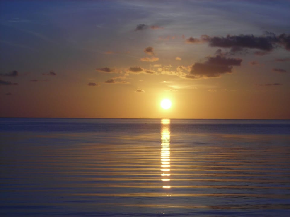 Calm sunset