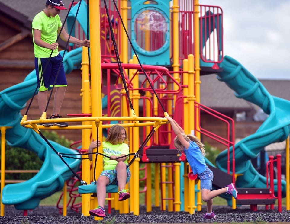 Outdoor Playground at the Clubhouse